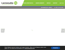 Tablet Screenshot of lernstudio-iq.de